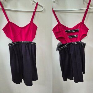 XS Silence + Noise Mini Cutout Dress